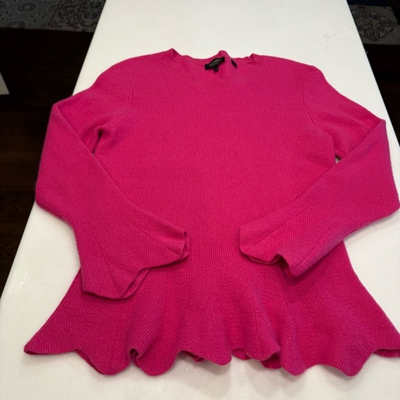 Ted Baker London Women’s Bell Sleeve Sweater Wool cashmere Blend Sz US 10 TB 4 - Picture 8 of 13